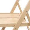 Holz Klappstuhl natur belastbar bis 100 kg - 79 x 59 cm - Produktbild-Vorschau 4