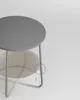 Tavolino VASAGLE, rotondo, con cestino, Ø45 cm, grigio Anteprima dell’immagine prodotto 12