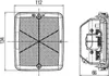 HELLA Nebelschlussleuchte 2NE 013 236-101 Hinten 66mm 112mm Produktbild-Vorschau 6