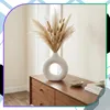 Designová váza, bílá, kulatá, moderní, do interiéru Náhled obrázku produktu 9