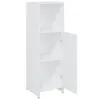 A white cabinet with one door open, showing shelves inside. Podgląd zdjęcia produktu