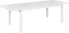 BELIANI Gartentisch Weiß Aluminium Rechteckig 180x90 cm Produktbild-Vorschau 1