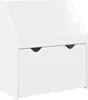 Bibliothèque pour enfants Blanc brillant 60 x 29,5 x 69 cm Voir les images du produit 1