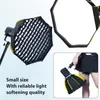 mini-50g 50 cm/20 cali mini softbox w kształcie ośmiokąta Podgląd zdjęcia produktu 4