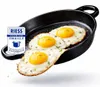 Eierpfanne 22 cm Emaille Servierpfanne mit Griffen, Produktbild-Vorschau 1