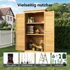 Záhradný domček Wiltec so žalúziovými dverami zo smrekového Náhľad obrázku produktu 15