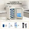 Puluomis Mini réfrigérateur 10 L, glacière et réfrigérateur Voir les images du produit 4