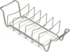 Relaxdays Rippchenhalter 2in1, Bratenkorb zum Grillen, BBQ, Produktbild-Vorschau 1