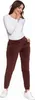 Bequeme Damen-Velours-Trainingsanzughose Mit Hohem Bund Und Produktbild-Vorschau 9