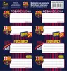 Adesivi per il taccuino FC Barcelona Astra Anteprima dell’immagine prodotto 3