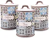 Set mit 3 Keramikbehältern für Kaffee, Tee und Zucker Produktbild-Vorschau 1