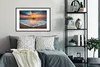 MuchoWow® Gerahmtes Poster Strand - Meer - Sonnenuntergang Produktbild-Vorschau 2