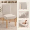 HOMCOM Esszimmerstühle 2er Set Küchenstuhl mit Rückenlehne, Produktbild-Vorschau 6