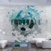 Vlies Fototapete Fußball 400x280 cm Tapeten Wandtapete XXL Produktbild-Vorschau 2