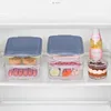 Rotho RONDO, Container, Rechteckig, Blau, Transparent, Produktbild-Vorschau 3