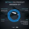 18 meter langes kabel mit drehgelenk und wi-fi/bluetooth Produktbild-Vorschau 3