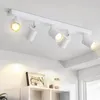 Reflektor sufitowy LED ZMH, biały, 5-punktowy, z oprawą Podgląd zdjęcia produktu 1