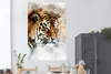 MuchoWow® Poster Tiger - Kopf - Gemälde 120x180 cm - Produktbild-Vorschau 2