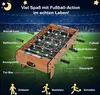 COSTWAY mini stolní fotbal ze dřeva, stolní fotbal včetně Náhled obrázku produktu 2