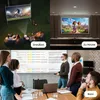 Strex 4K-HD-Heimkinoset Beamer Leinwand - 220x120 cm Produktbild-Vorschau 7
