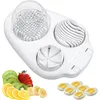 3-in-1 Eierschneider Edelstahl, Multi Slice Egg Cutter mit Produktbild-Vorschau 1