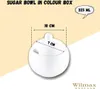 Wilmax Zuckerdose mit Deckel 300 ml Weiß Porzellan Olivia Produktbild-Vorschau 4