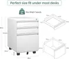 Dripex Metall Rollcontainer Stahl Rollcontainer mit 3 Produktbild-Vorschau 3