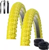 2 x Kenda 20" BMX K-50 Fahrradreifen in Gelb 57-406 (20 x Produktbild-Vorschau 1