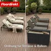 Floordirekt Gartenbox Holz-Optik wetterfeste Kissenbox 300L Produktbild-Vorschau 5