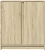 LED-Sideboard Sonoma-Eiche 77x34x85 cm Holzwerkstoff Produktbild-Vorschau 6