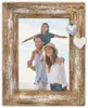 Portraitrahmen Holz mit Herz 10x15 cm braun ZEP Aisha Produktbild-Vorschau 1
