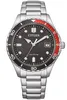 Citizen AW1820-81E Eco-Drive Solaruhr in Unisexgröße Stahl/Schwarz 1 Produktbild-Vorschau