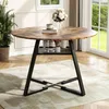 INONEFT Eettafel Rond 120cm, Eettafels, Tafel, Productafbeelding-voorbeeld 8