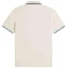 Fred Perry Polo crème uni coton Voir les images du produit 4