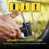 Dunlop Fahrradpumpe mit Manometer und Fahrrad Reparaturset Produktbild-Vorschau 8