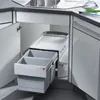 Hailo Rondo 3645121 kosz narożny na śmieci 2x18 litrów Podgląd zdjęcia produktu 20