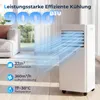 Mobiles Klimagerät 9000 BTU mit Abluftschlauch, 4-in-1 Produktbild-Vorschau 4