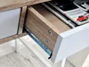 Scrivania SAYER con cassetti - bianco / rovere sonoma Anteprima dell’immagine prodotto 7