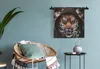 MuchoWow® Wandteppich Wandbehang Tiger - Kleidung - Blau Produktbild-Vorschau 4