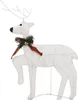 vidaXL Rentier mit Schlitten Weihnachtsdekoration 60 LEDs Produktbild-Vorschau 4