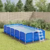 vidaXL Pool-Bodentuch Hellgrau 640x321 cm Polyester Produktbild-Vorschau 2