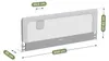 TULANO Kinderbettgitter 200 cm Cover 30 Weiß-Grau Produktbild-Vorschau 2