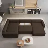 Masseno Ecksofa VELAMI L-S mit Schlaffunktion U-Form, Sofa Produktbild-Vorschau 3