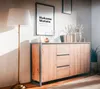 Sideboard Denton Artisan Oak anthrazit 160x88 cm Produktbild-Vorschau 13