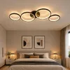 Moderne LED plafondlamp 4-ring, trappenloos dimbaar, Podgląd zdjęcia produktu 9