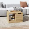 vidaXL Konferenční stolek Sonoma Dub 50x50x36 cm výrobek ze Náhled obrázku produktu 2