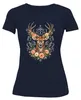 Eleganter Hirsch Blumenkranz Geweih Wald Boho Natur Produktbild-Vorschau 2