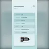 INF Caricatore Auto Dual USB con Type-C 18W, Voltmetro LED, Anteprima dell’immagine prodotto 3