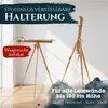 Artina Staffelei Holz für Leinwände bis 100 cm Porto Produktbild-Vorschau 4