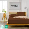 Buymax 2er Pack Kissenbezug Kissenhülle 40x80 cm Jersey Uni Produktbild-Vorschau 2